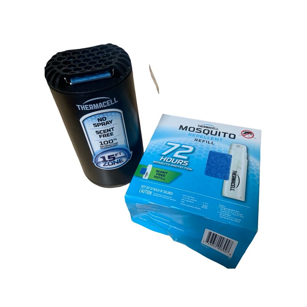 Thermacell Mosquito Repellent Devices + 6 Refill Packs 72 Hr Each